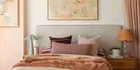 Elysian Lumbar Cushion from norsu STUDIO Forma Collection, 90x40cm, handcrafted with luxe fringing and premium fabrics