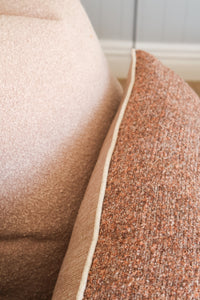 Forma Collection Align Lumbar Cushion Elysian Reversible Blush 90x40cm by norsu STUDIO