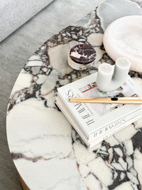 CoTheory Onyx Tray Solstice, Large - White Onyx