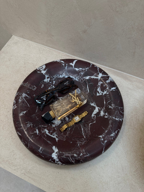 CoTheory Marble Tray Solstice - Rosso Levanto