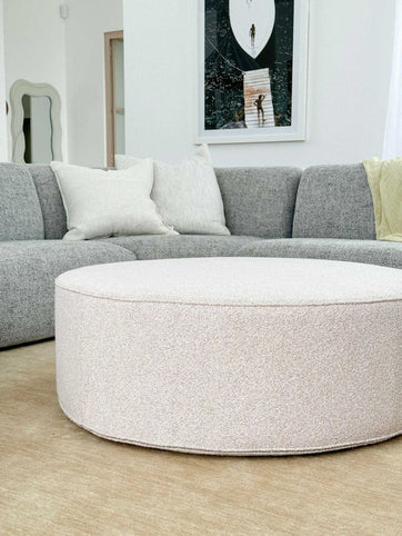 norsu interiors Ottomans norsuHOME Ottoman, Blush Boucle (Various Sizes)