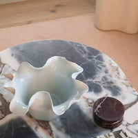 norsu STUDIO Living Sculptural Ceramic Bowl – Blue (Almost Perfect)