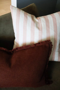 Baya  Dover Cushion - Brick