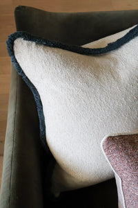 Baya Darcy Cushion - Cloudburst