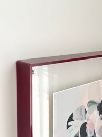 norsu STUDIO Acrylic Box Gallery Frame - Merlot Burgundy