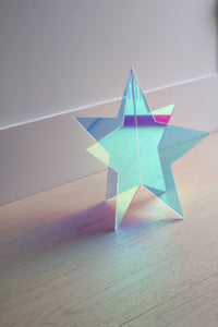 norsu STUDIO Standing Star Table Decoration - Iridescent (Various Sizes)