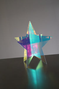 norsu STUDIO Standing Star Table Decoration - Iridescent (Various Sizes)