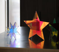 norsu STUDIO Standing Star Table Decoration - Iridescent (Various Sizes)