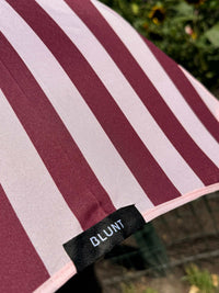 Compact BLUNT Metro Umbrella in Desert Rose design inspired by Australian Sturt Desert Rose petals