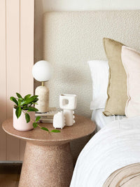 Norsu Interiors Lamps Tova Travertine Lamp