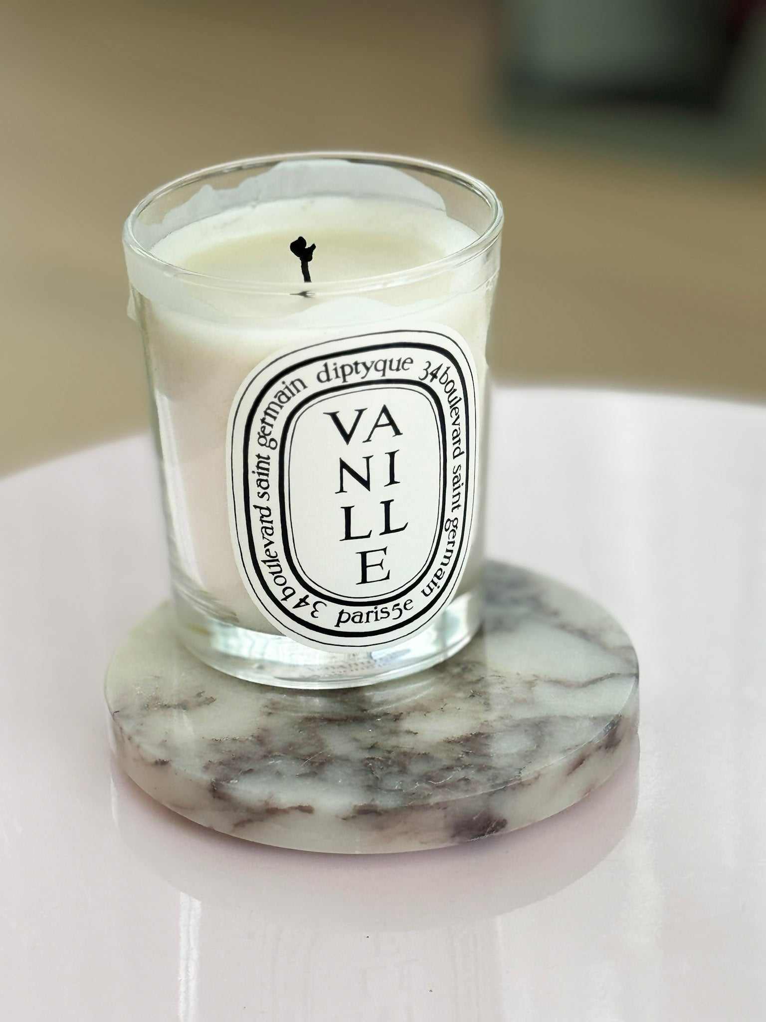 norsu STUDIO Duality Collection Viola marble coasters set of four with purple veining