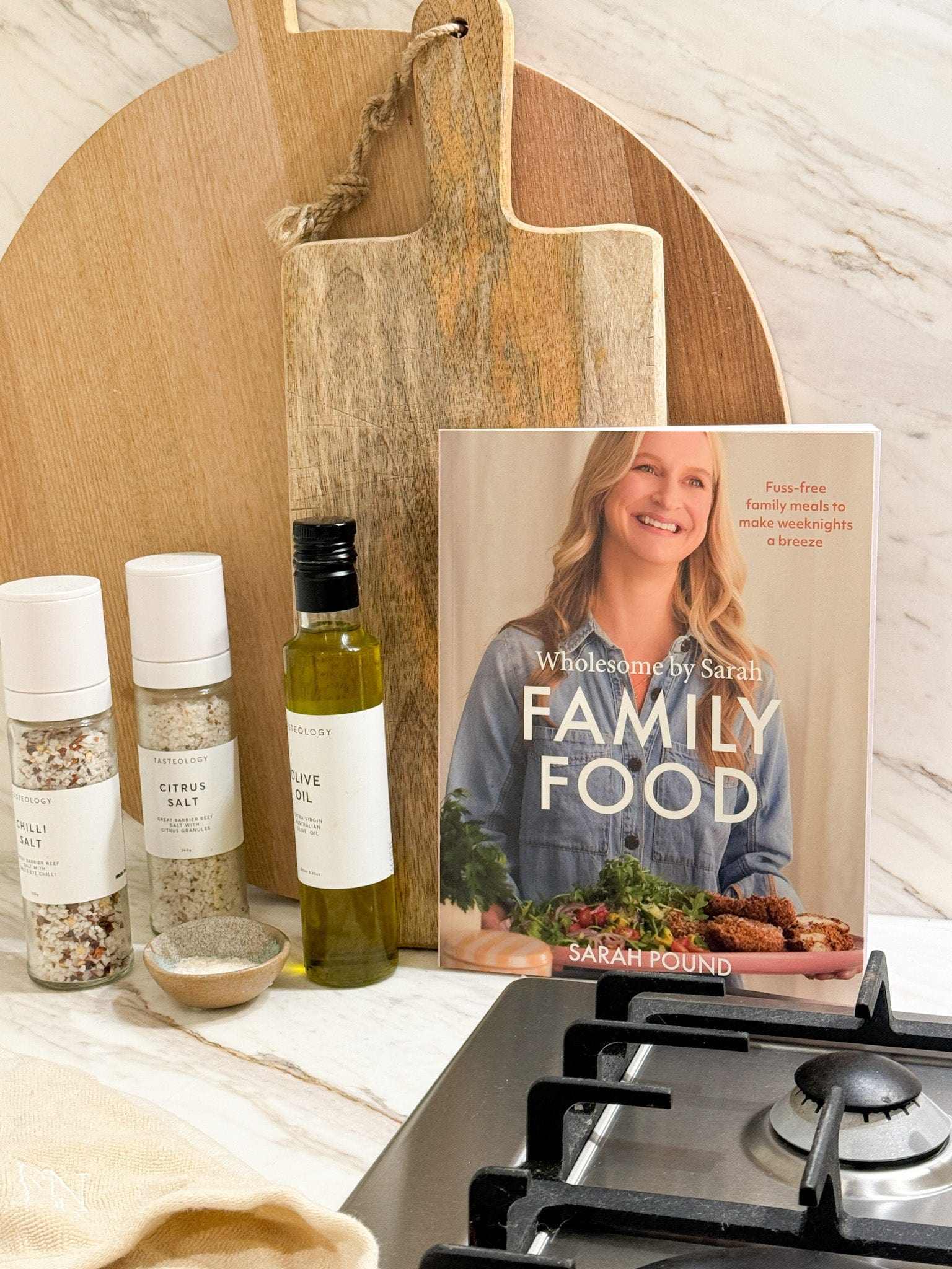 norsu Books Cooking Wholesome by Sarah: Family Food Cookbook