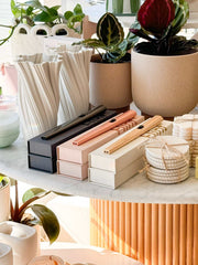 Flint Candle Lighter Flint - Rechargeable Lighter - Rose Gold