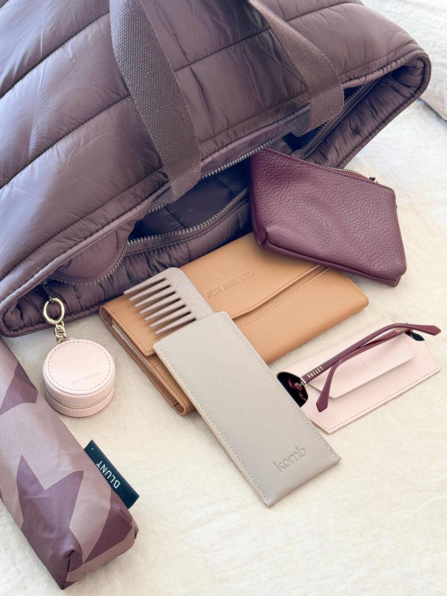 Base Supply Travel Bag Base Supply Take It Base Tote Bag - Chocolate