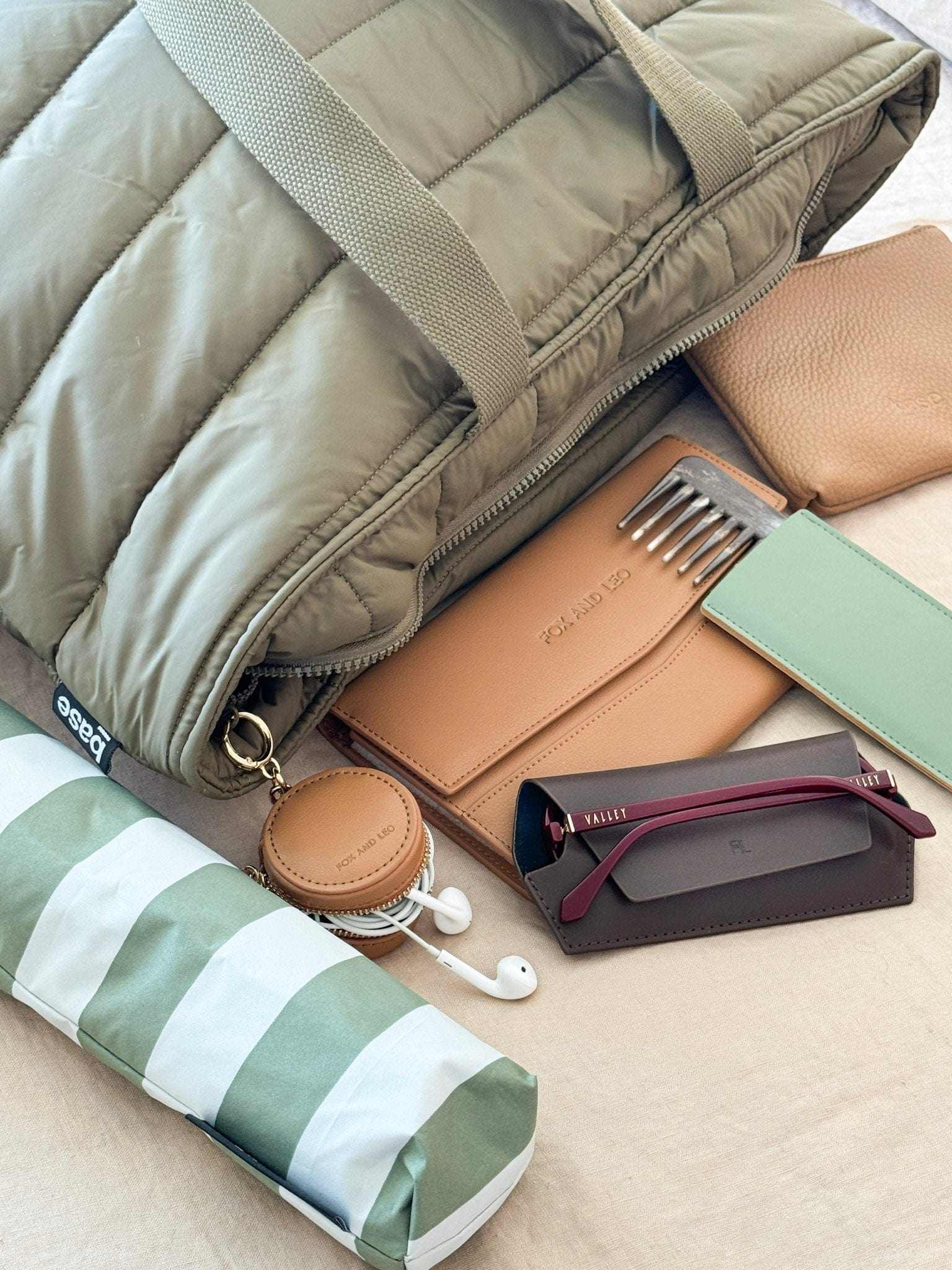 Base Supply Travel Bag Base Supply Take It Base Tote Bag - Khaki