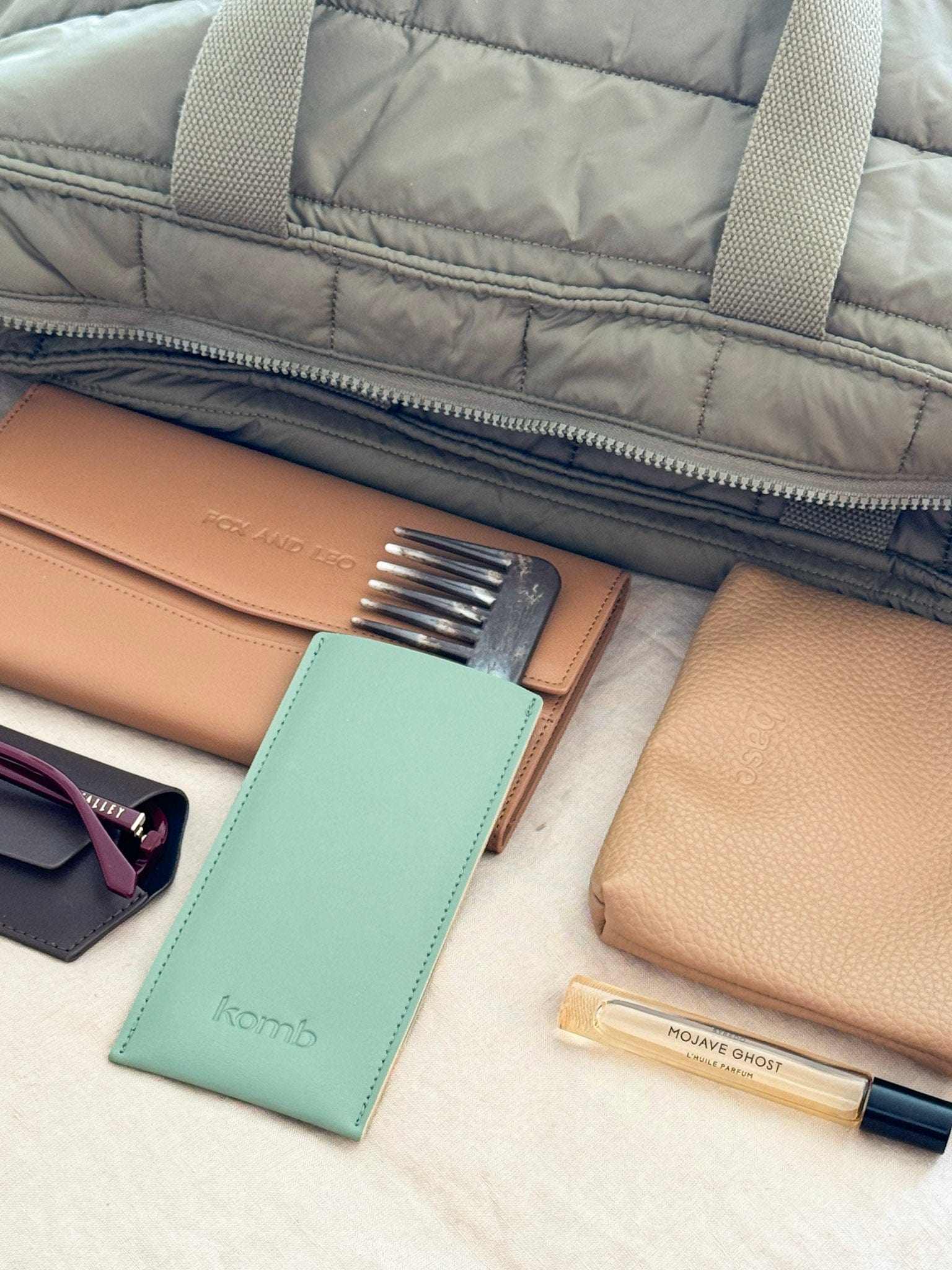 Komb Comb Komb Wide Tooth Comb (Coffee)