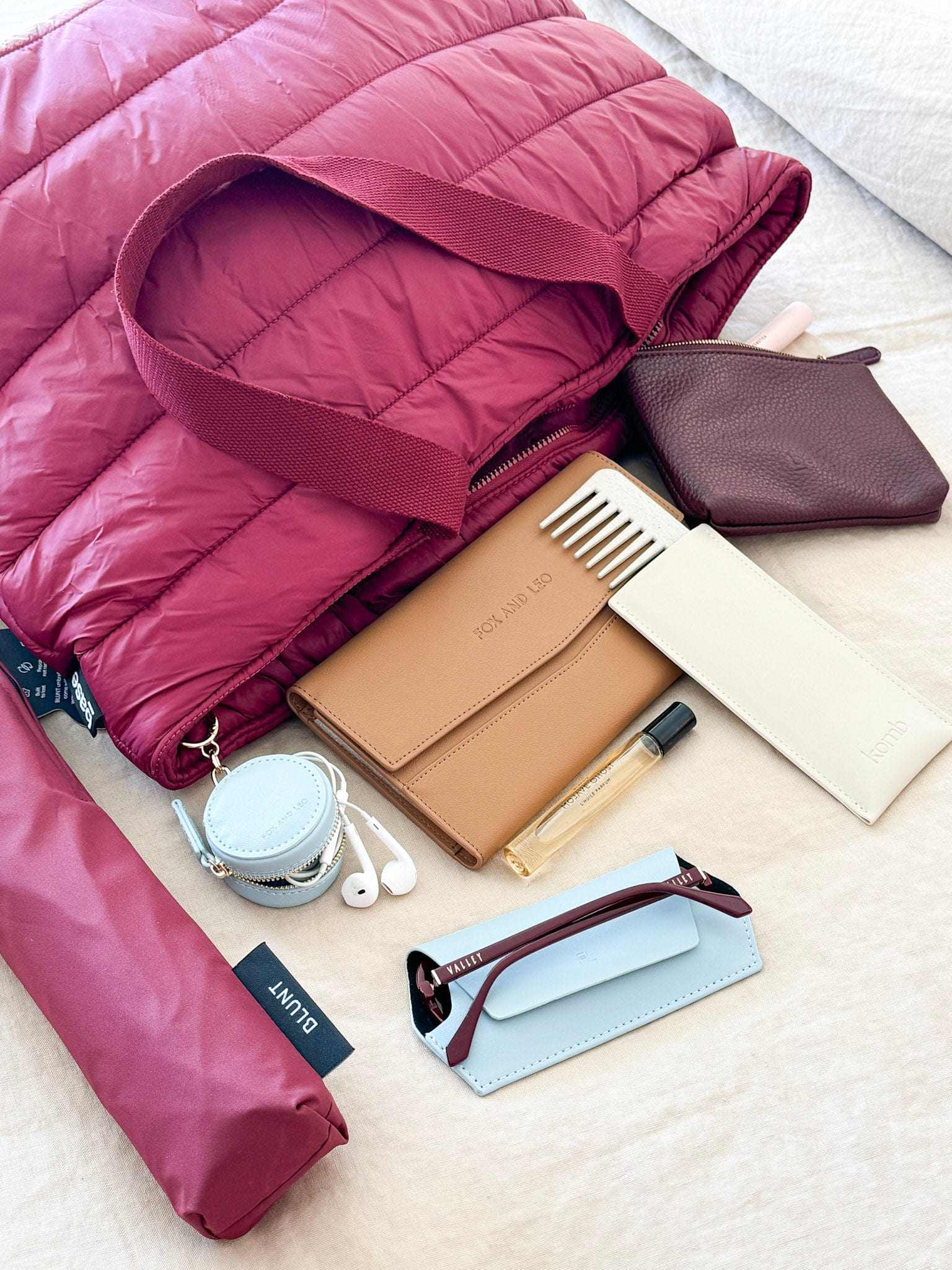 Fox and Leo Sunglasses Fox and Leo Glasses Case, Sky