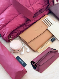 Fox and Leo Sunglasses Fox and Leo Glasses Case, Burgundy