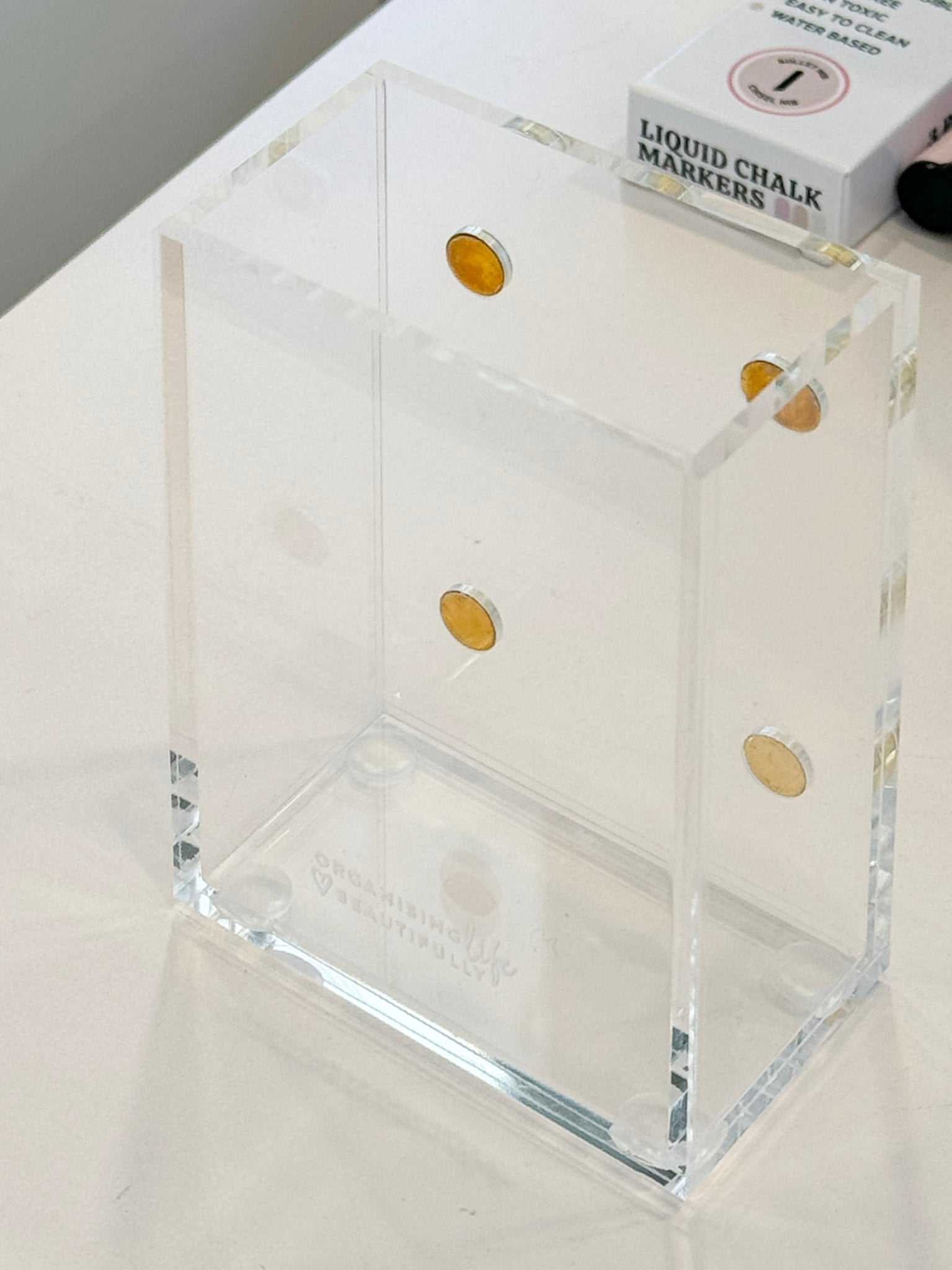 Organising Life Beautifully storage Organising Life Beautifully - Acrylic Magnetic Marker Holder