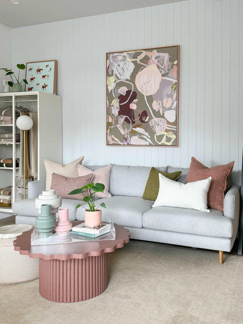 Rebecca Koerting Art Canvas Print Untamed Energy 100x125cm limited edition abstract wall art