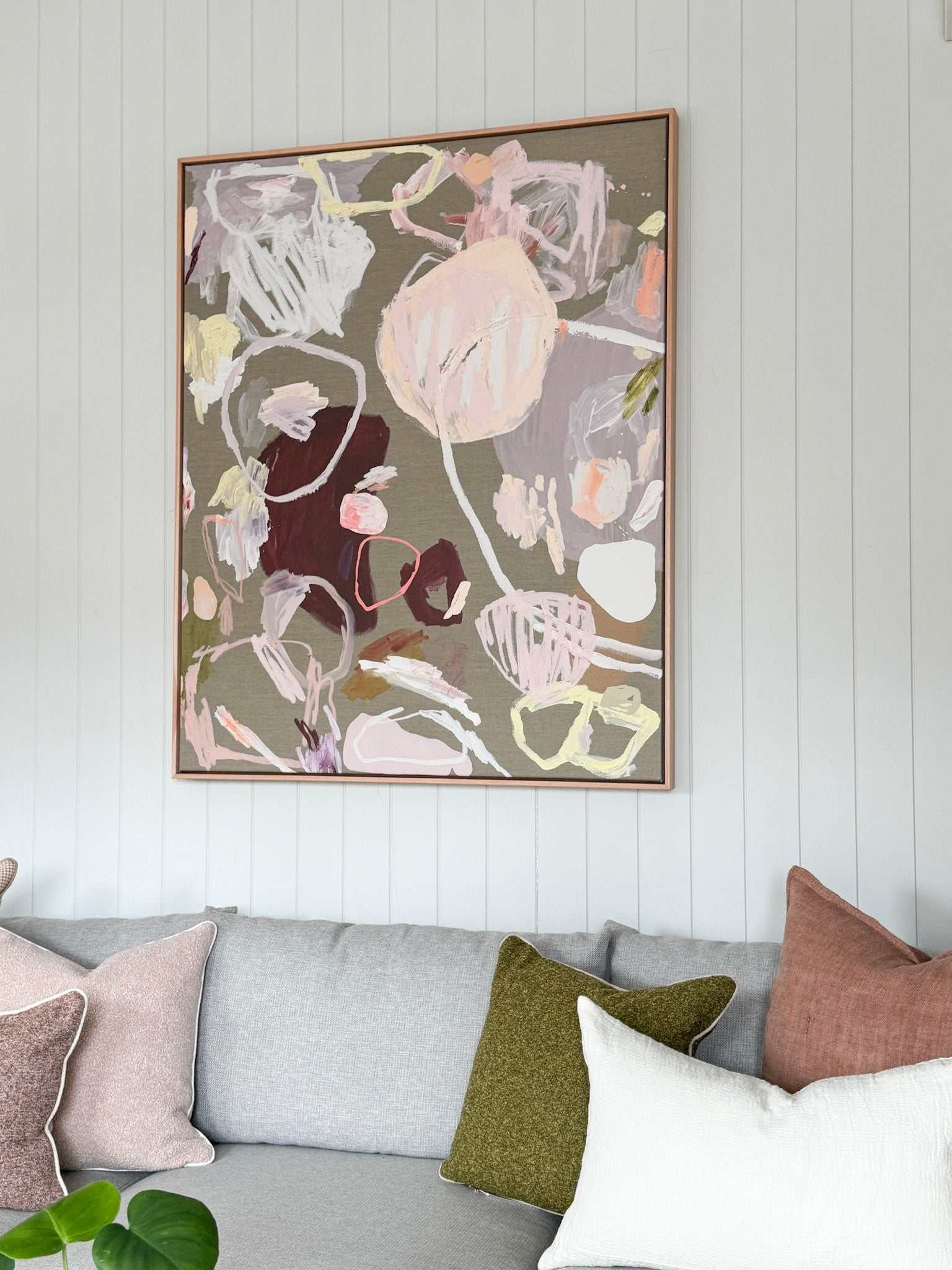 Rebecca Koerting Art Canvas Print Untamed Energy 100x125cm limited edition abstract wall art