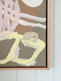 Rebecca Koerting Art canvas print Untamed Energy abstract limited edition 100x125cm