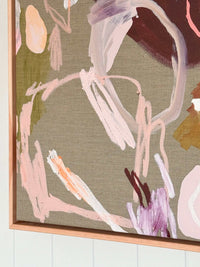 Rebecca Koerting Art Canvas Print Untamed Energy limited edition 100x125cm abstract wall art