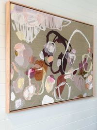 Rebecca Koerting limited edition abstract canvas print Stories of You 90x120cm