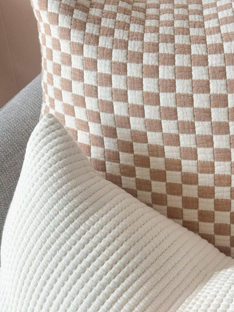 Eadie Lifestyle Cushions Eadie Lifestyle Favo Cushion - Natural (Various sizes)