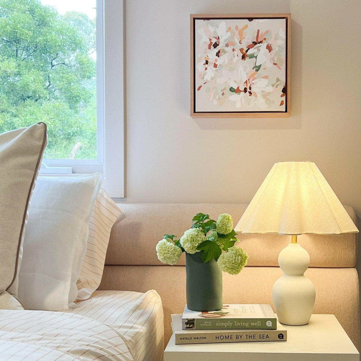 Prudence Demarchi Prints Prudence Demarchi Polly Blossom Fine Art Canvas Print - 30x30cm - store pick up only