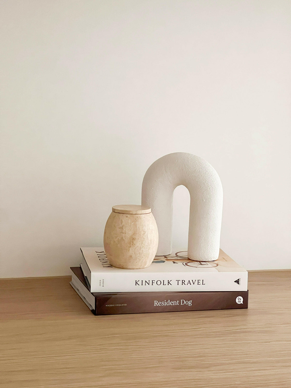 CoTheory Accessories CoTheory Collector Cannister - Beige Travertine (7921184342265)