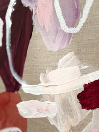 Rebecca Koerting Art Canvas limited edition abstract print Blushing Meadows on premium 340 GSM canvas