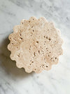 Makes Scents Of It placemats & coasters norsuHOME Candle Coaster - Travertine