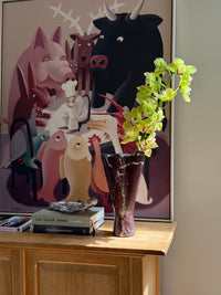 CoTheory Clover Sculpture - Rosso Levanto
