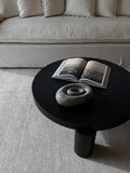 CoTheory Eclipse Sculpted Bowl - Tundra Grey Marble