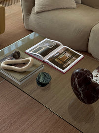 CoTheory Amour Table Sculpture - Rosso Levanto