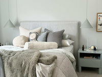 norsu interiors Beds norsu Slip Cover Bedhead, Cape Stone