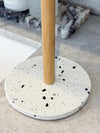 Norsu Interiors Paper Towel Holder Shelley Paper Towel Holder, Terrazzo Base