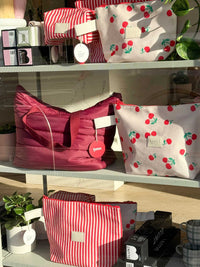 Base Supply Travel Bag Base Supply Wet Base Large Toiletry/Travel/Makeup Bag - Cherries