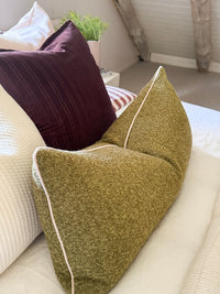 norsu STUDIO - Forma Collection - Balance Lumbar Cushion, Pickle