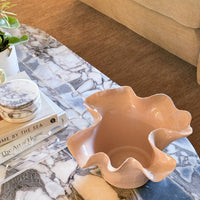 norsu STUDIO Living Sculptural Ceramic Bowl – Blush