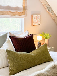 norsu STUDIO - Forma Collection - Balance Lumbar Cushion, Pickle