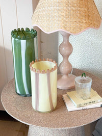 Norsu Interiors Vase Vienna Glass Vase, Small - Nude