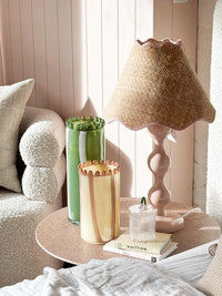 Norsu Interiors Vase Vienna Glass Vase, Small - Nude