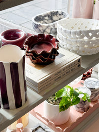 Amore Ceramic Baker Dish - Burgundy