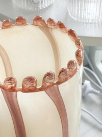 Norsu Interiors Vase Vienna Glass Vase, Small - Nude