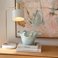 norsu STUDIO Living Sculptural Ceramic Bowl – Blue (Almost Perfect)