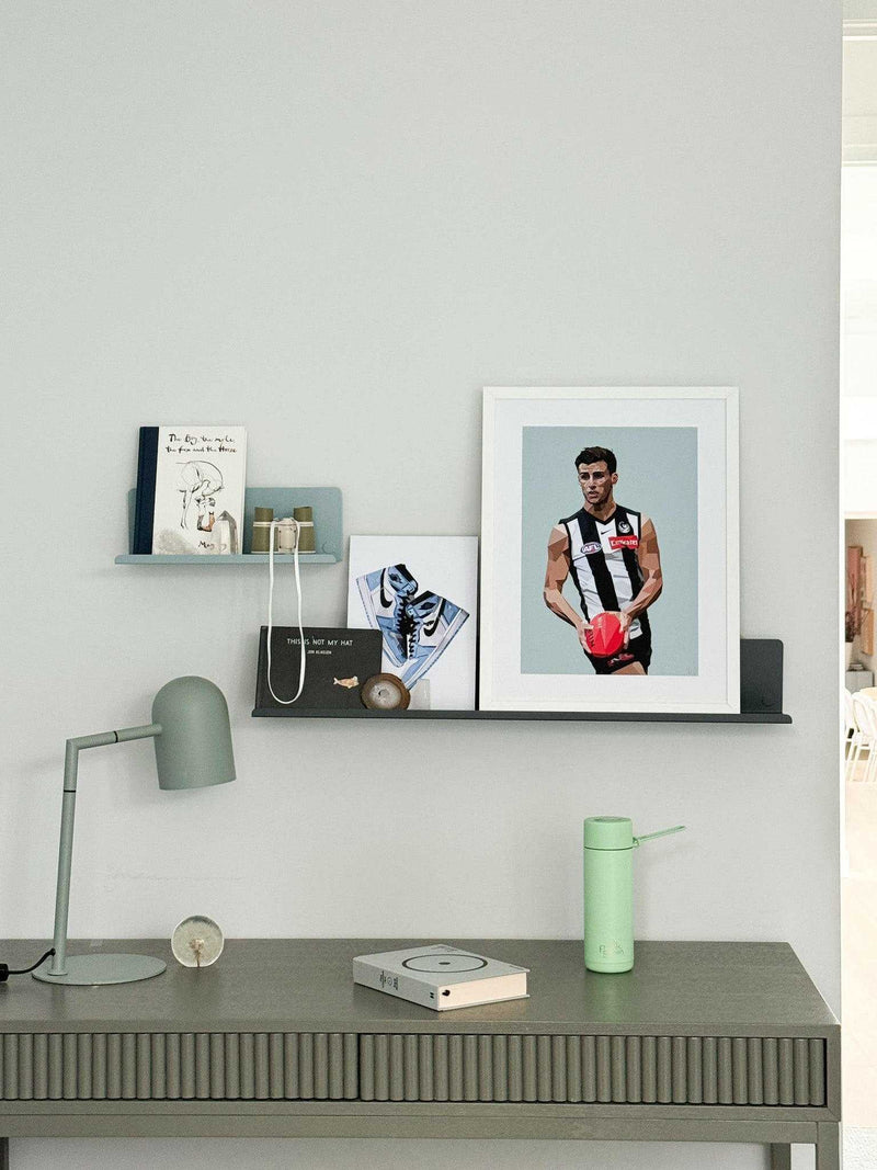 Mustard Made Wall Shelf Mustard Made The Ledge Shelves - Slate