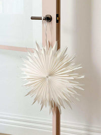 Nordic Rooms Christmas Decorations Window & Wall Hanging Star Ornament, Off-White - Various Sizes