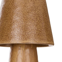 George Ceramic Table Lamp - Rust